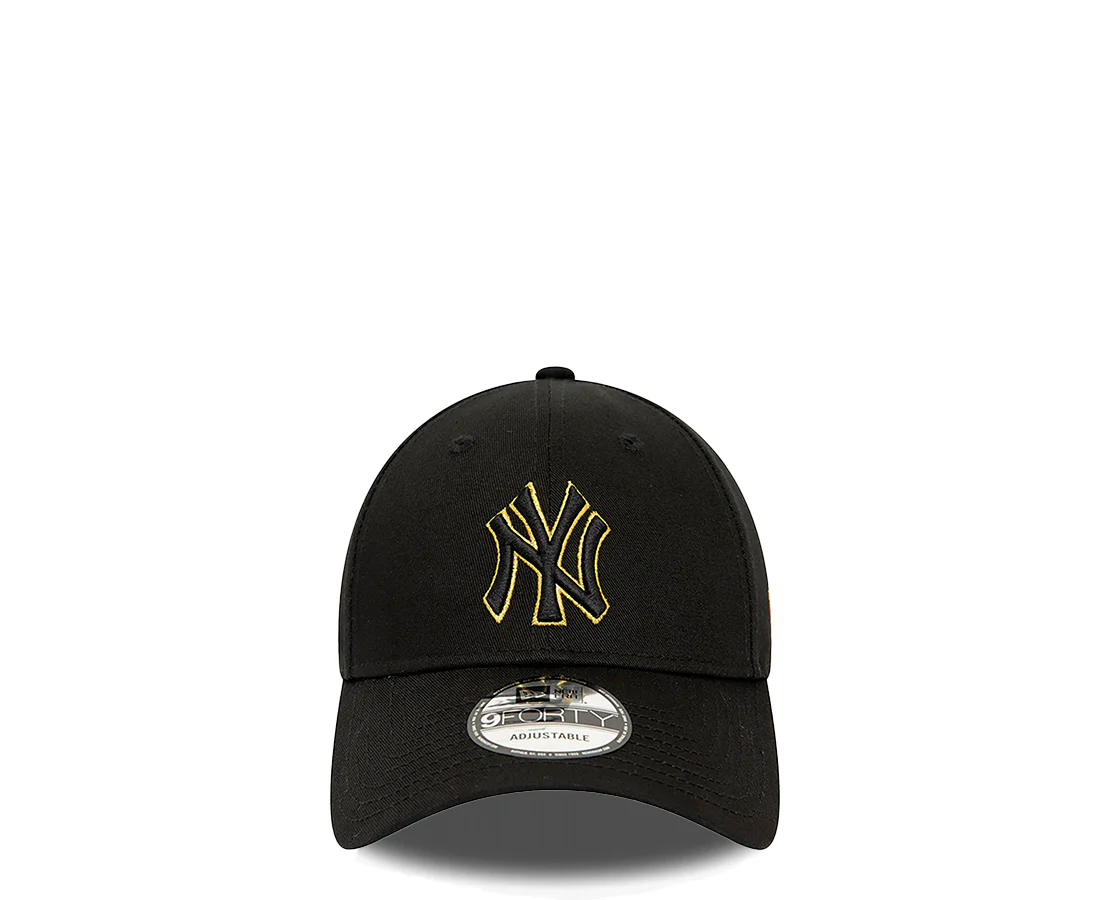 New Era New York Yankees Metallic Outline 9FORTY - Image 2