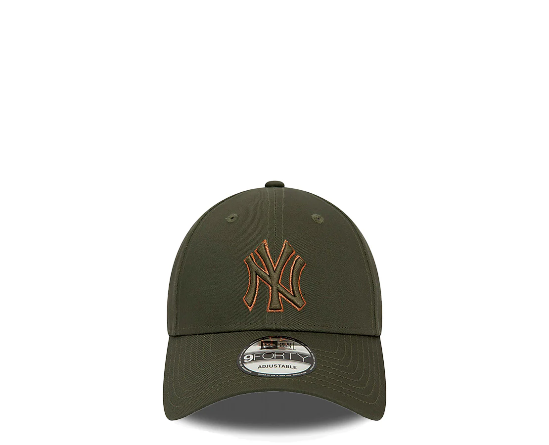 New Era New York Yankees Metallic Outline 9FORTY - Image 2
