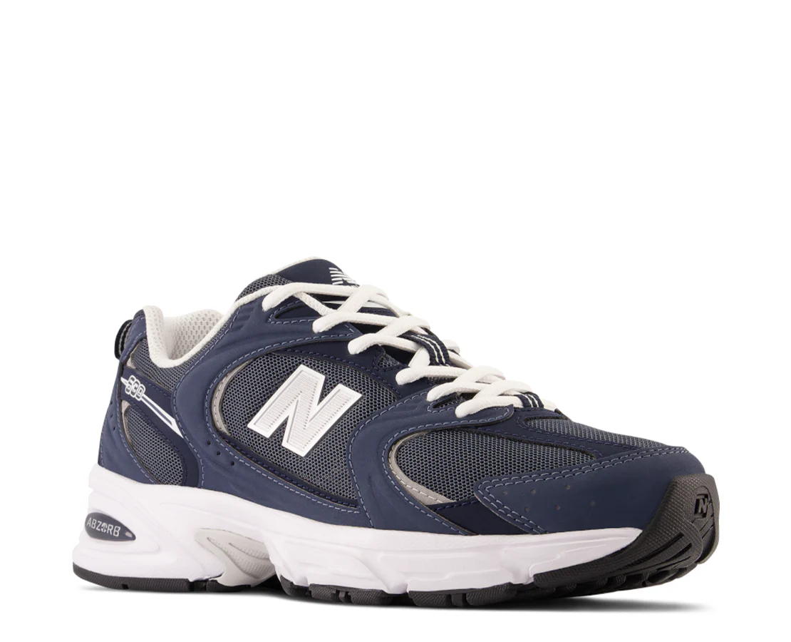 New Balance 530 Navy Silver - Image 2