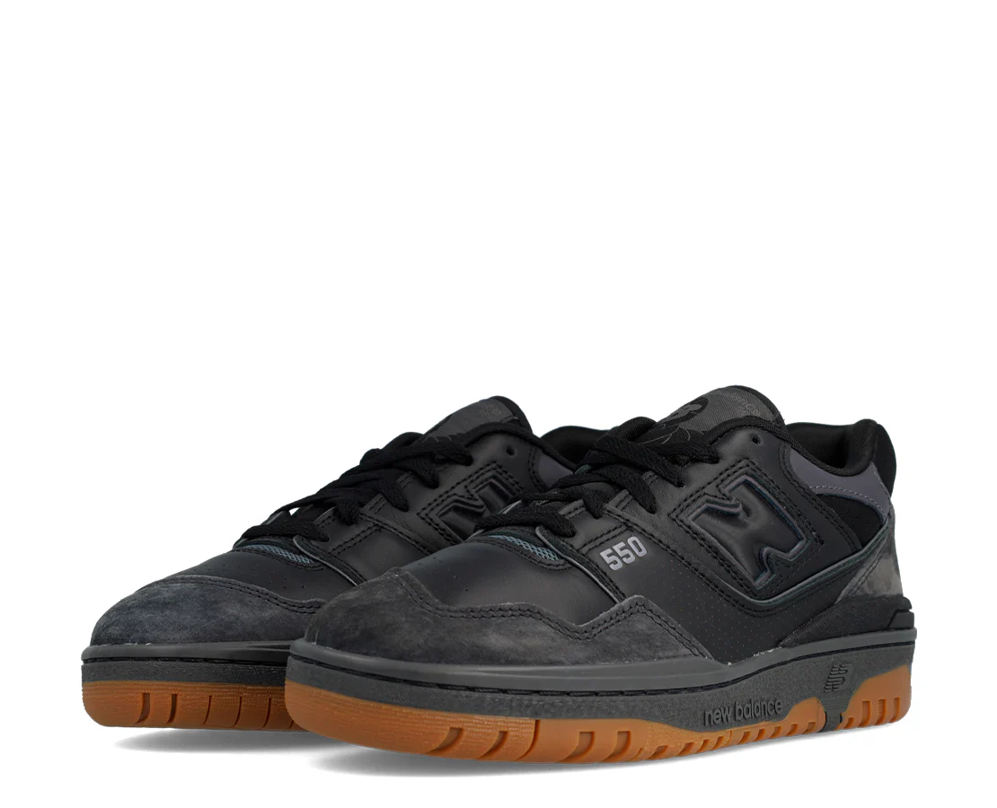 New Balance 550 Black Gum White - Image 2