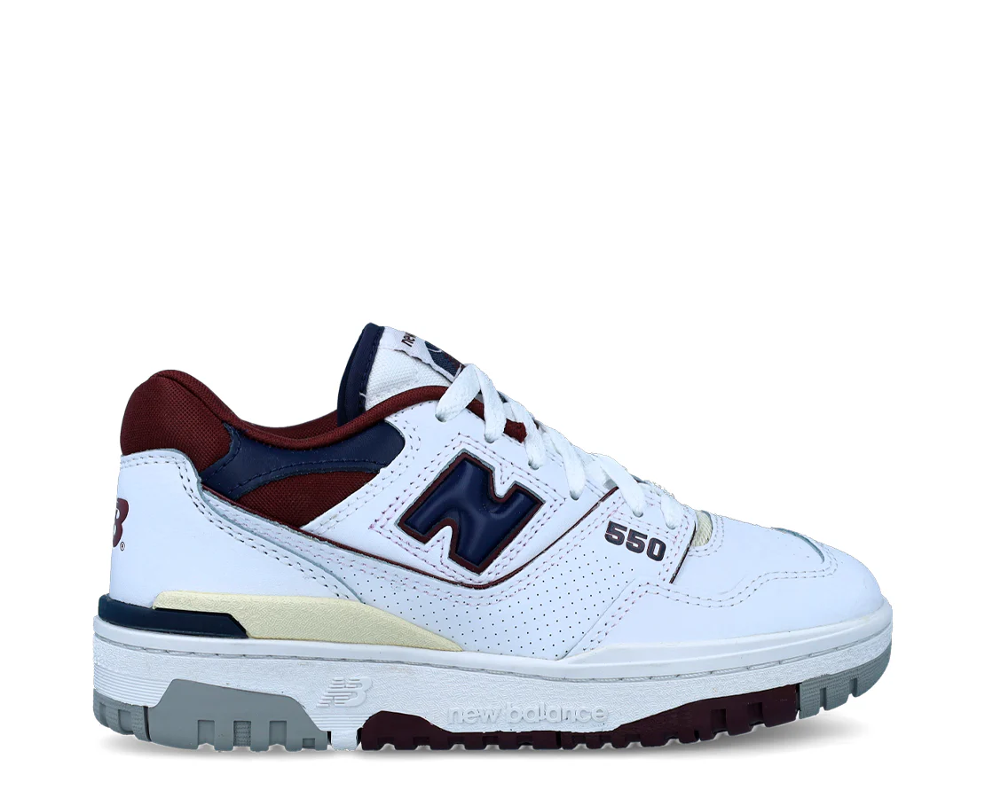 New Balance 550 Burgundy Natural Indigo