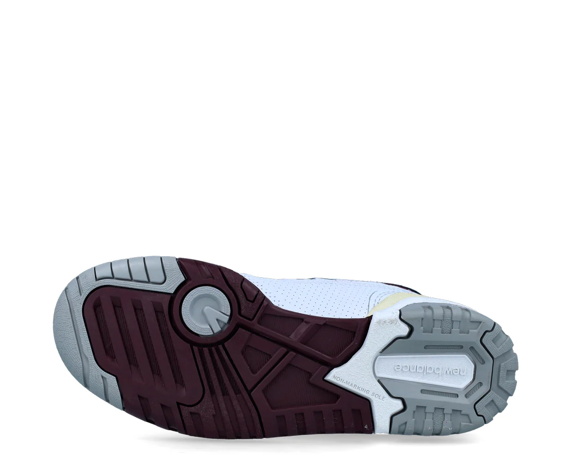 New Balance 550 Burgundy Natural Indigo - Image 4