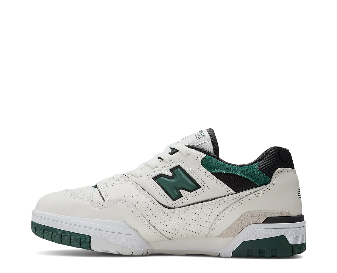 New Balance 550 Sea Salt Pine Green - Image 2