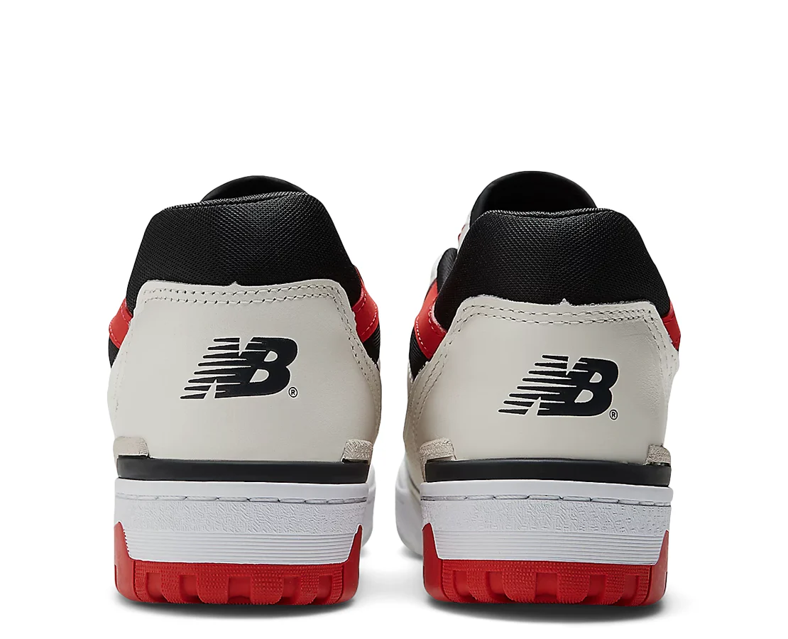 New Balance 550 Sea Salt True Red - Image 5