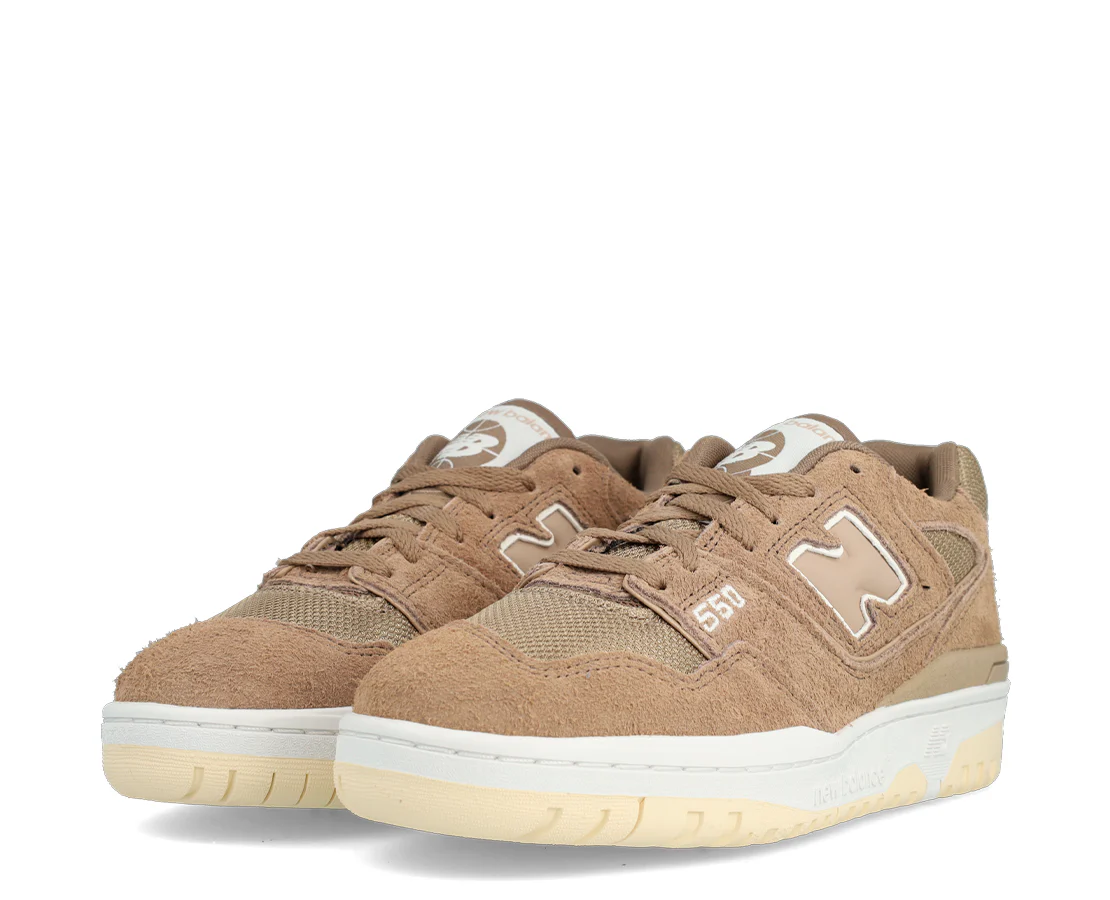 New Balance 550 Suede Mushroom - Image 2