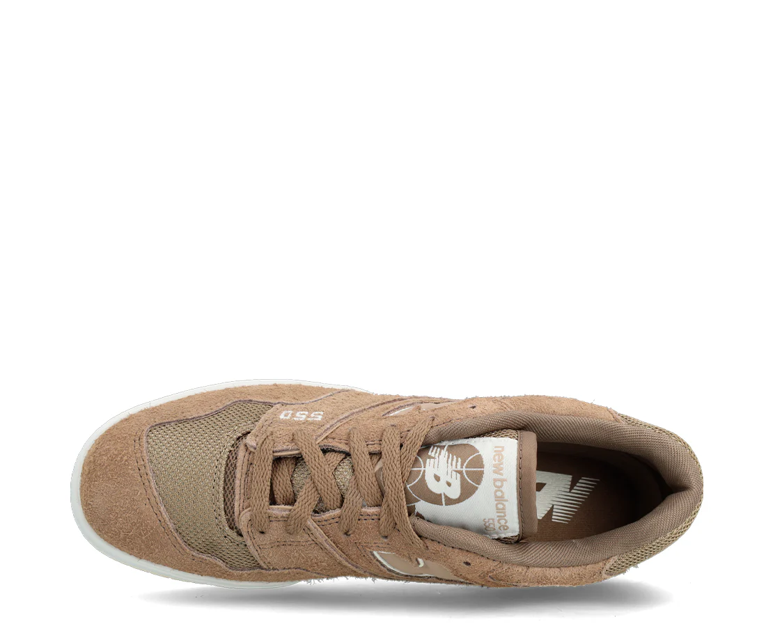 New Balance 550 Suede Mushroom - Image 3