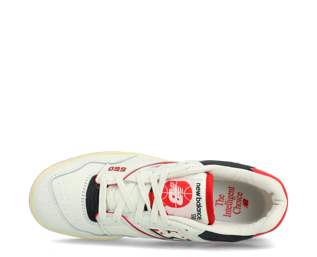 New Balance 550 Vintage Red - Image 3