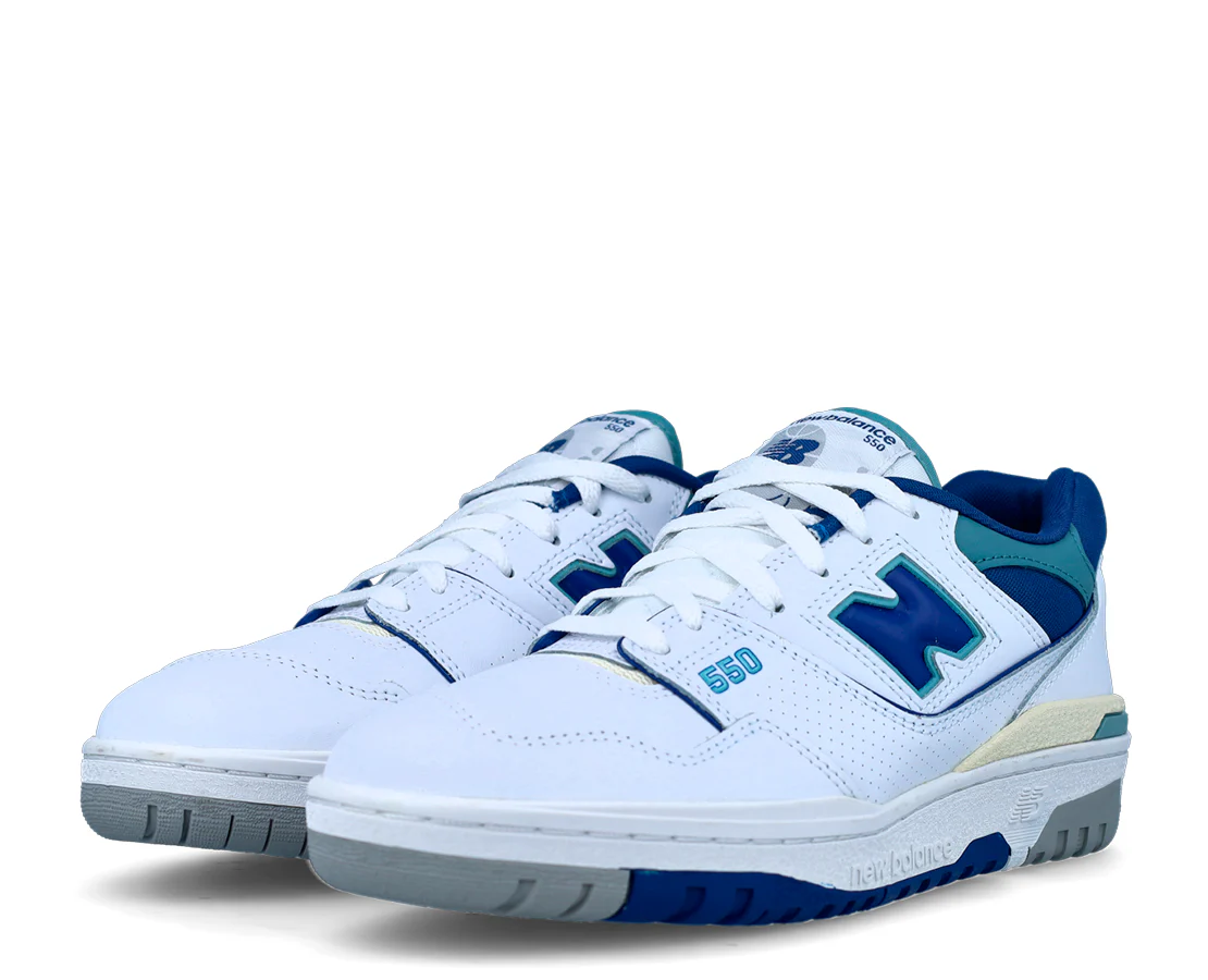 New Balance 550 White Blue Groove - Image 2