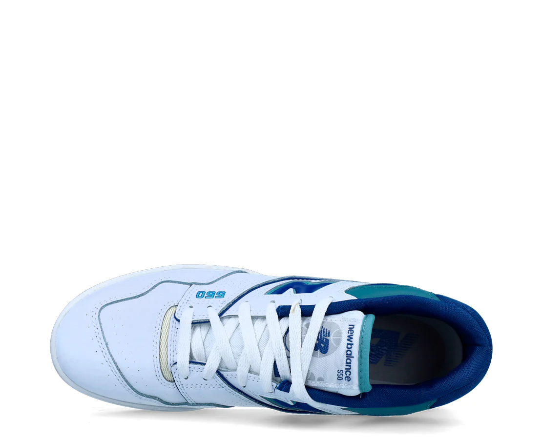 New Balance 550 White Blue Groove - Image 3