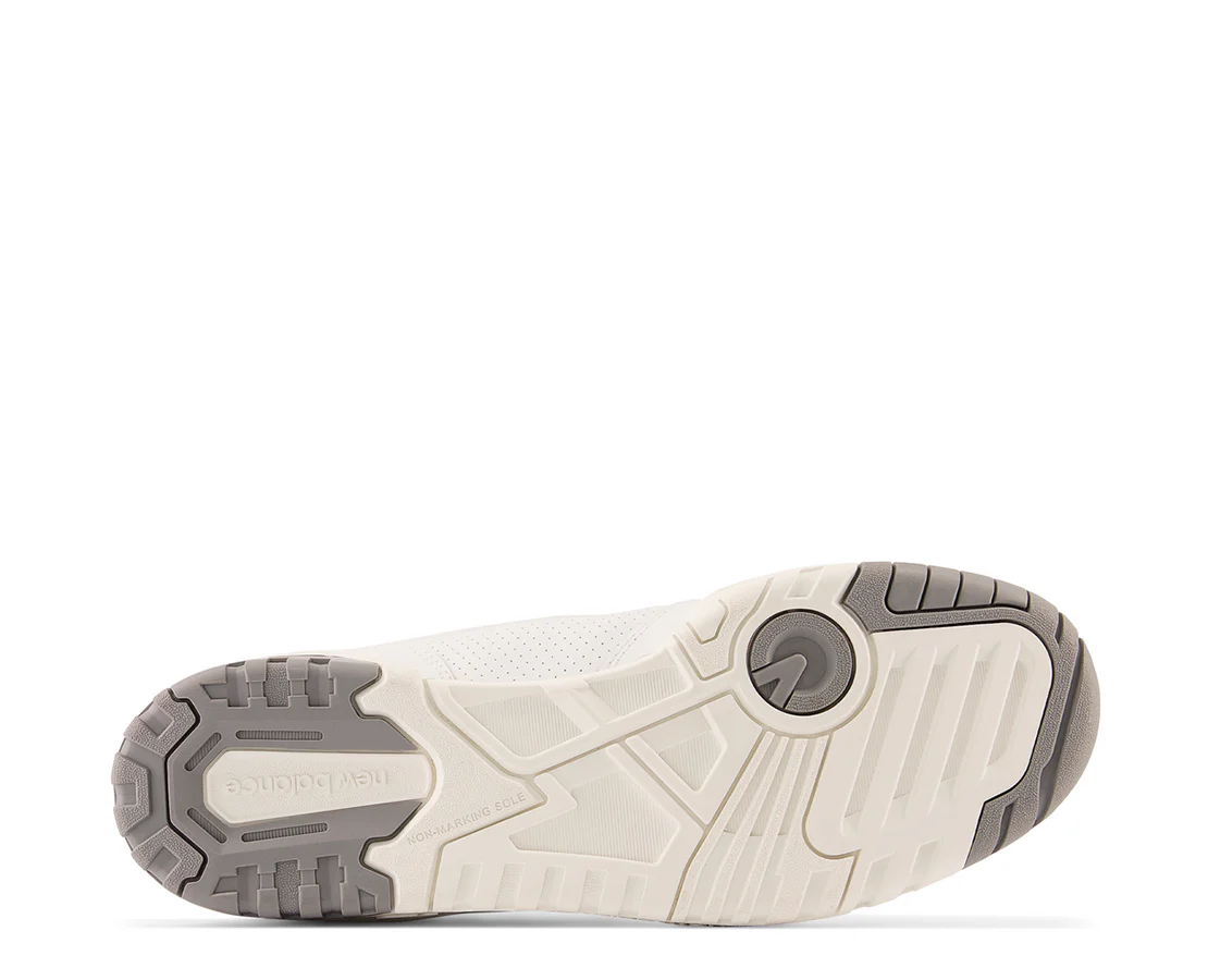New Balance 550 White Grey Cream - Image 4