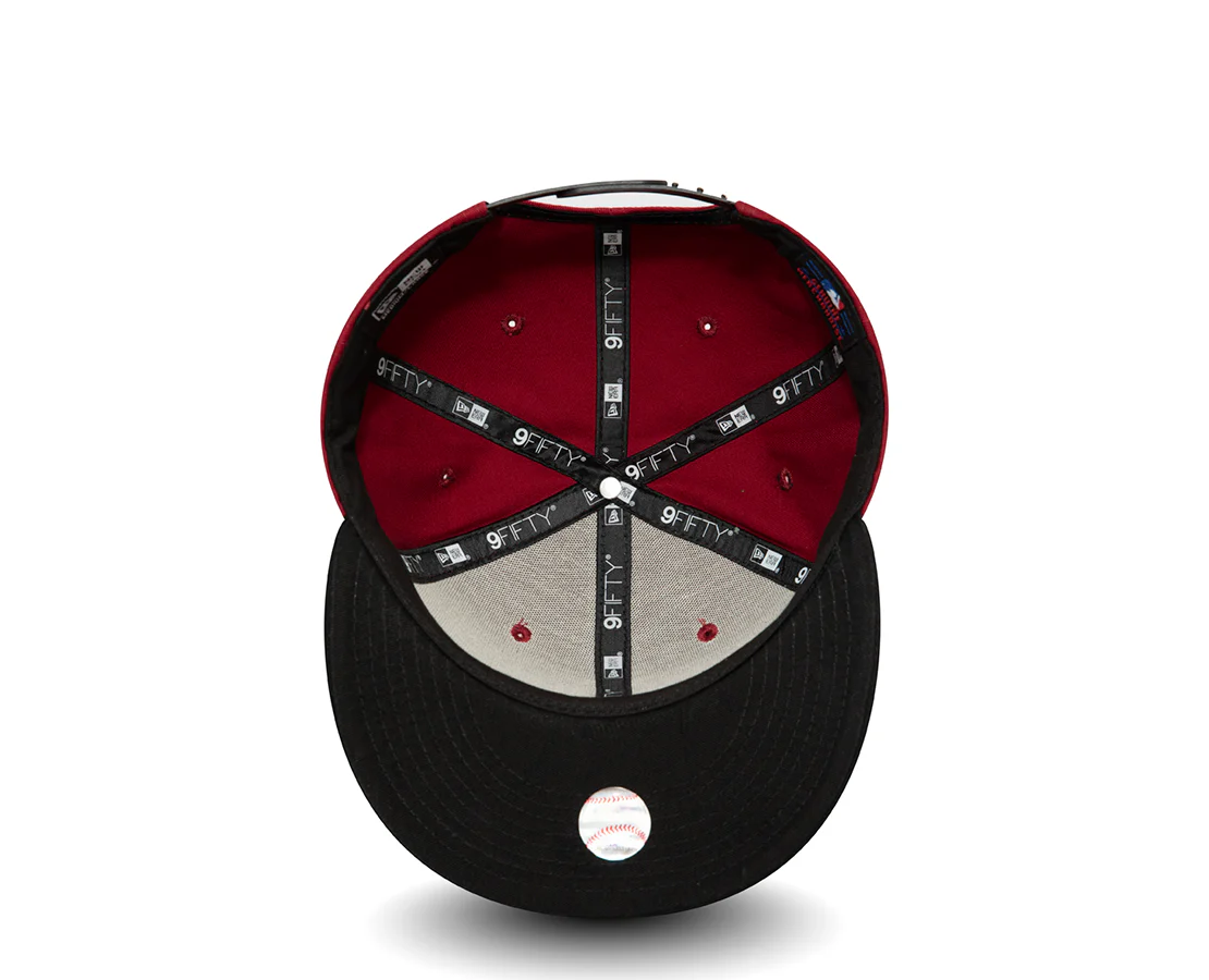New Era New York Yankees Colour Block Red 9FIFTY - Image 4