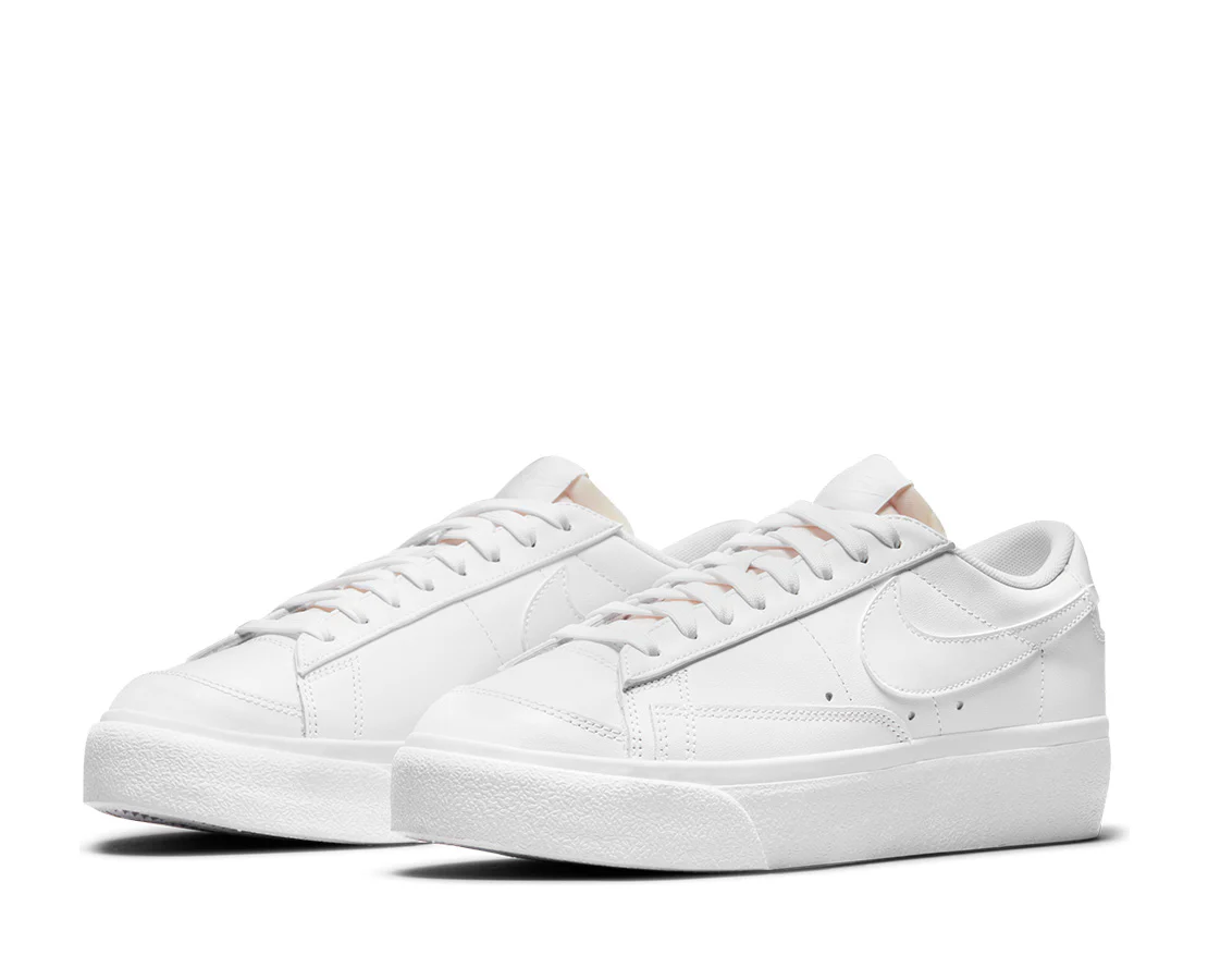 Nike Blazer Low Platform "Triple White" - Image 2