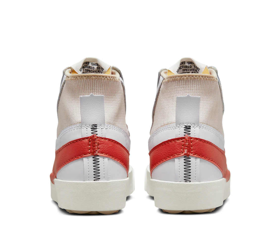 Nike Blazer Mid 77 Jumbo 'White Habanero Red' - Image 3