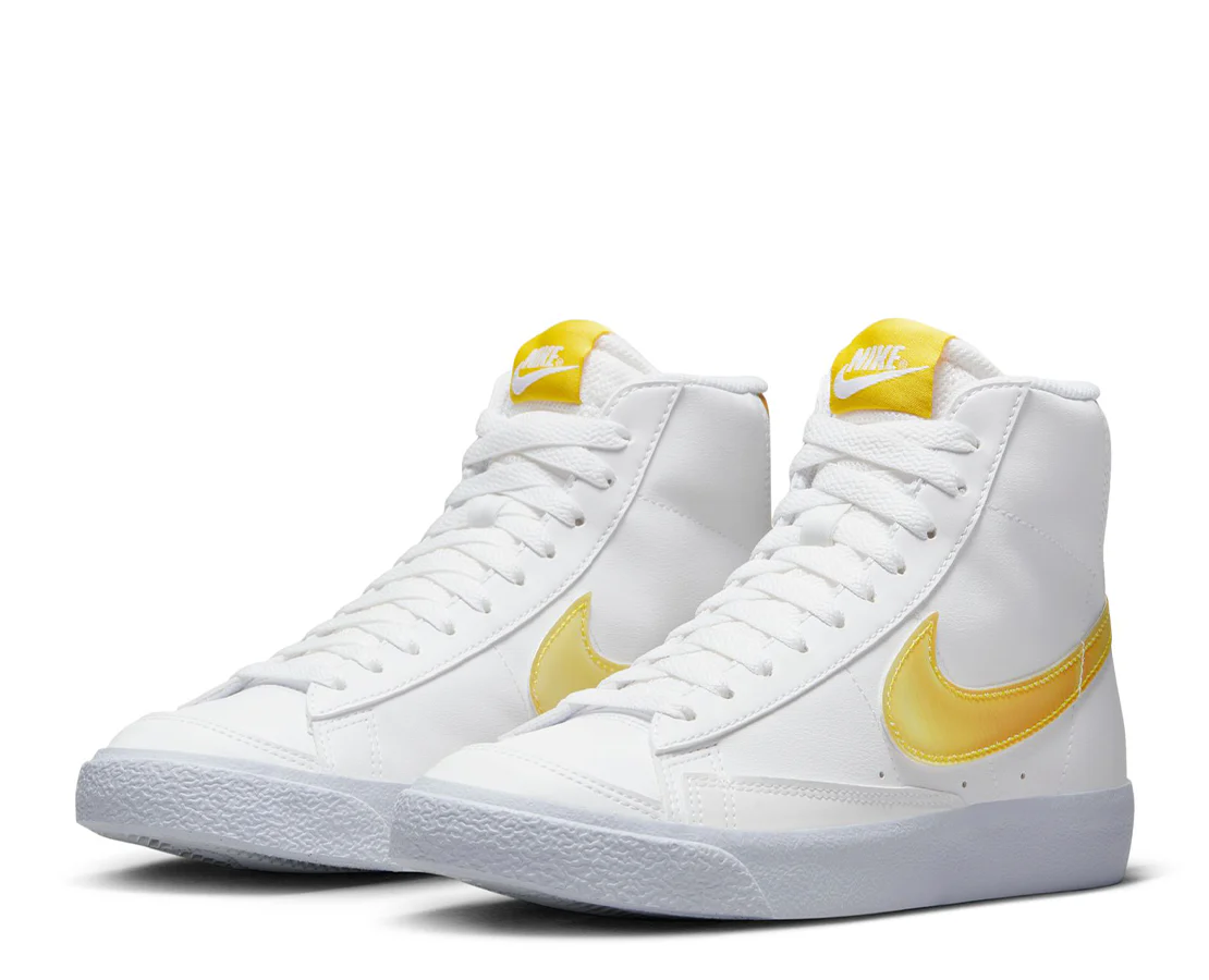 Nike Blazer Mid Next Nature White Citron Tint - Image 2