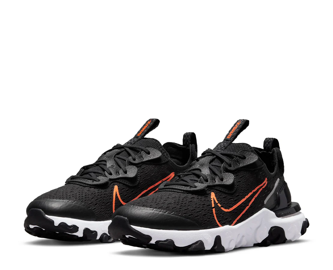 Nike React Vision Black Total Orange - Image 2