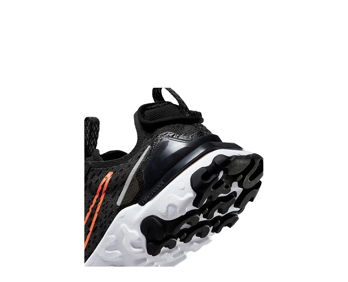 Nike React Vision Black Total Orange - Image 6