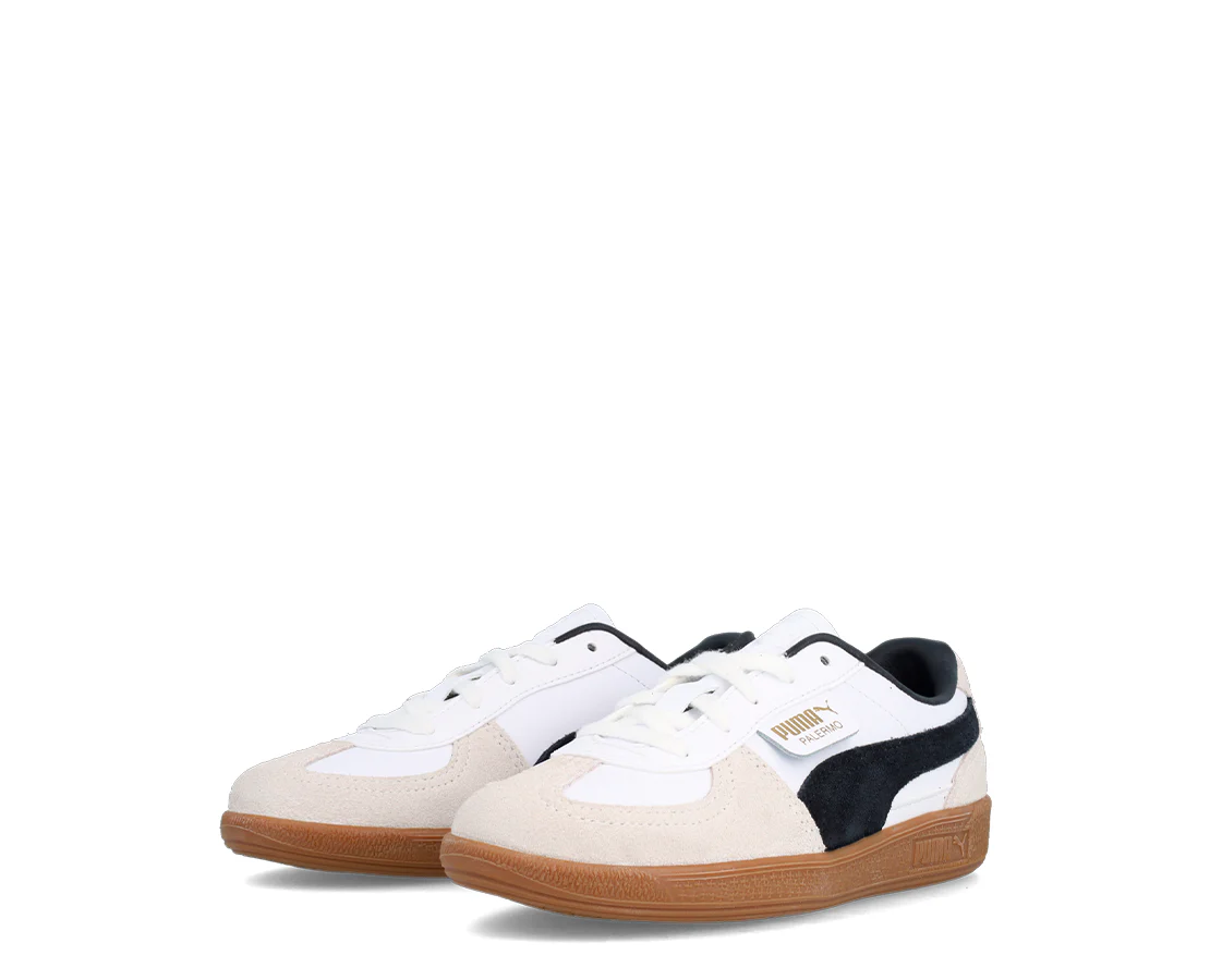 Puma Palermo Leather White Black Gum - Image 2
