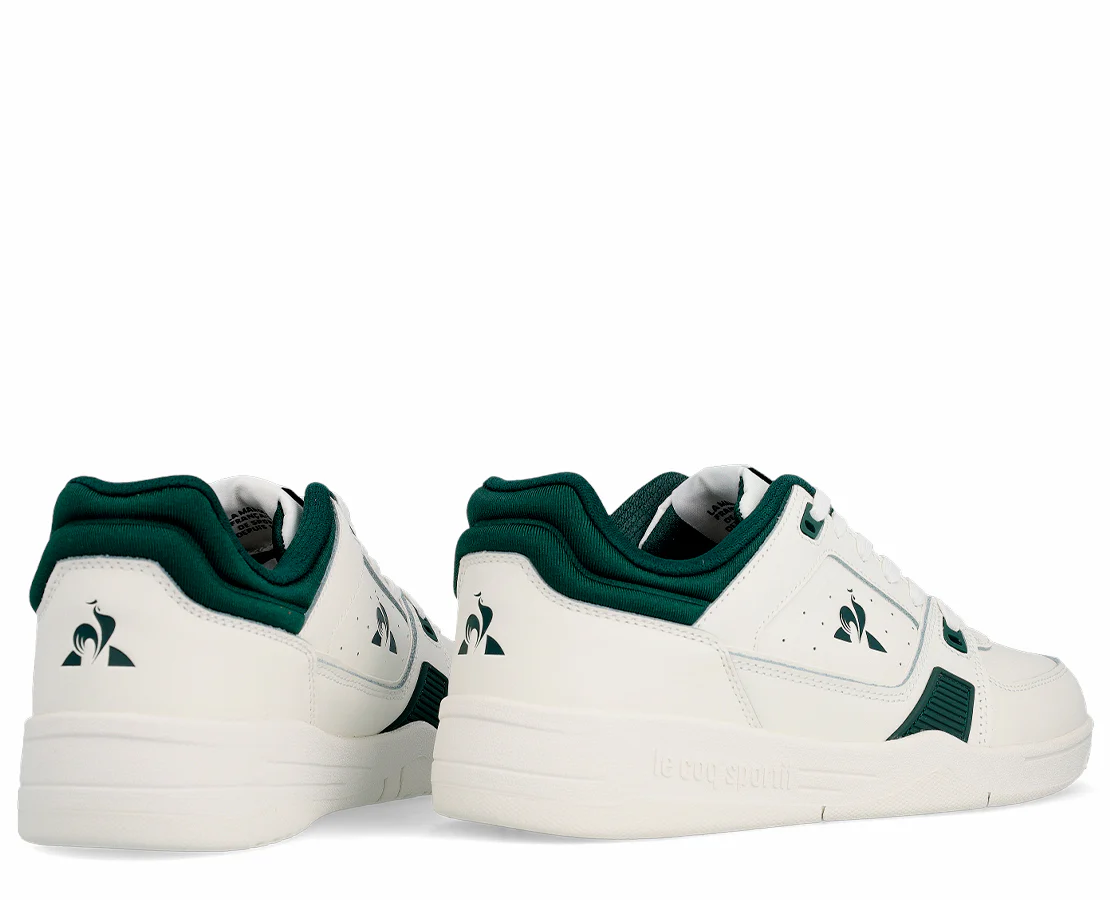 Le Coq Sportif Pro Star Perf Optical white Trekking green - Image 5
