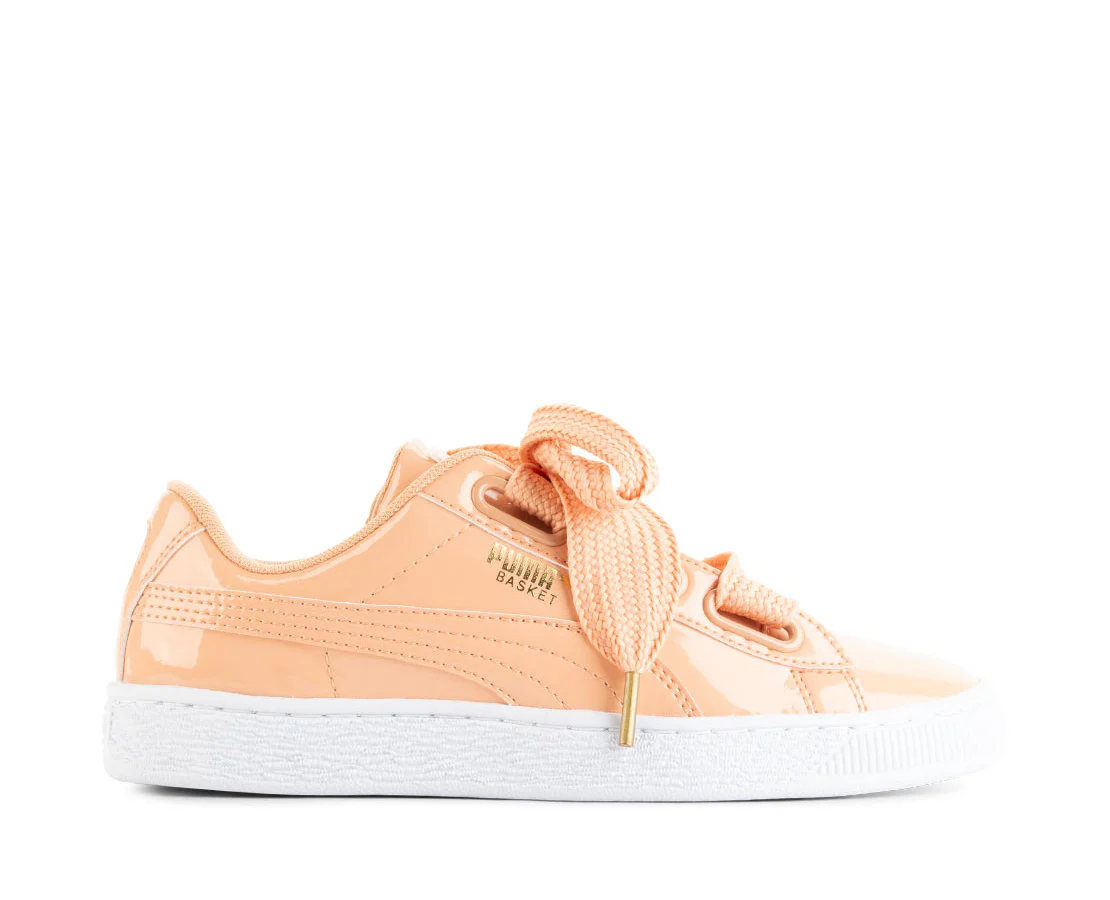 Puma Basket Heart Patent Dusty