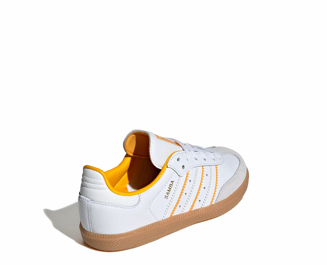 Adidas Samba OG Cloud White & Crew Yellow - Image 3