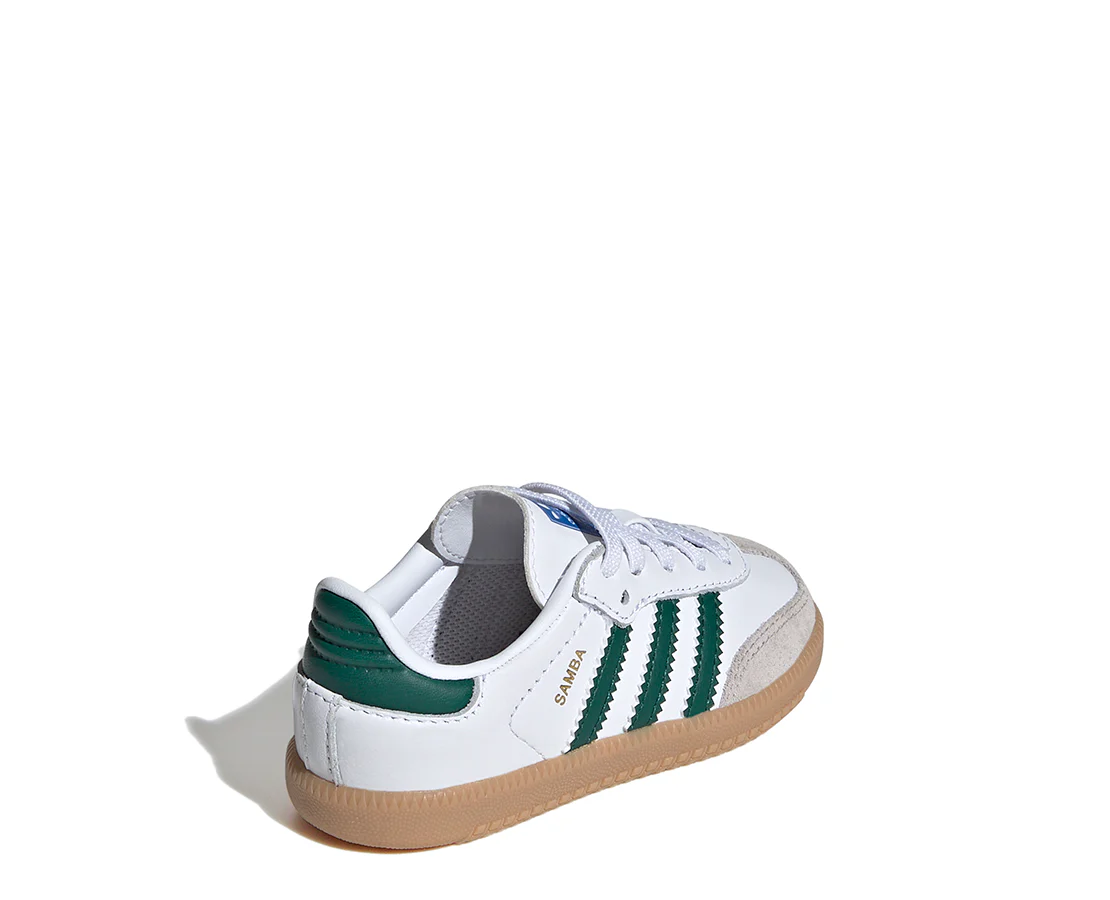 Adidas Samba OG EL Cloud White / Collegiate Green / Gum - Image 3