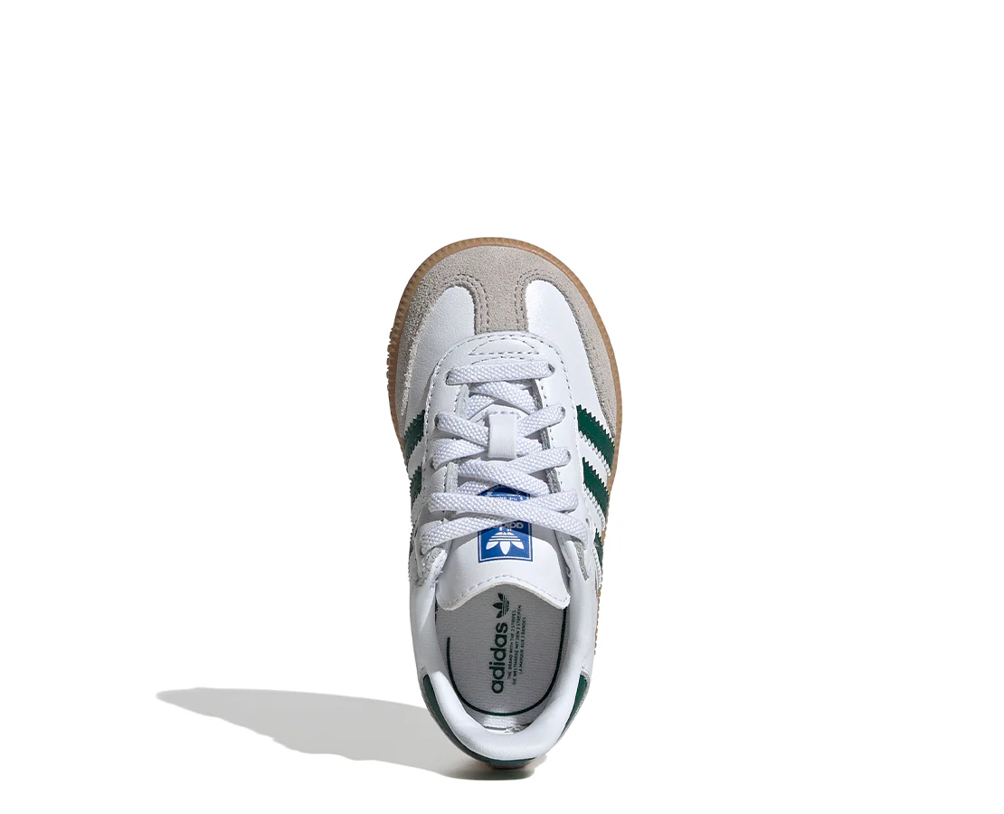 Adidas Samba OG EL Cloud White / Collegiate Green / Gum - Image 4