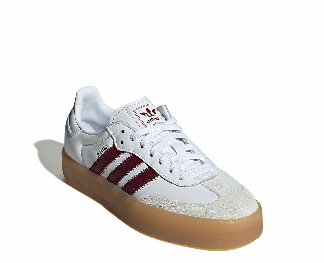 Adidas Sambae Cloud White & Shadow Red - Image 2