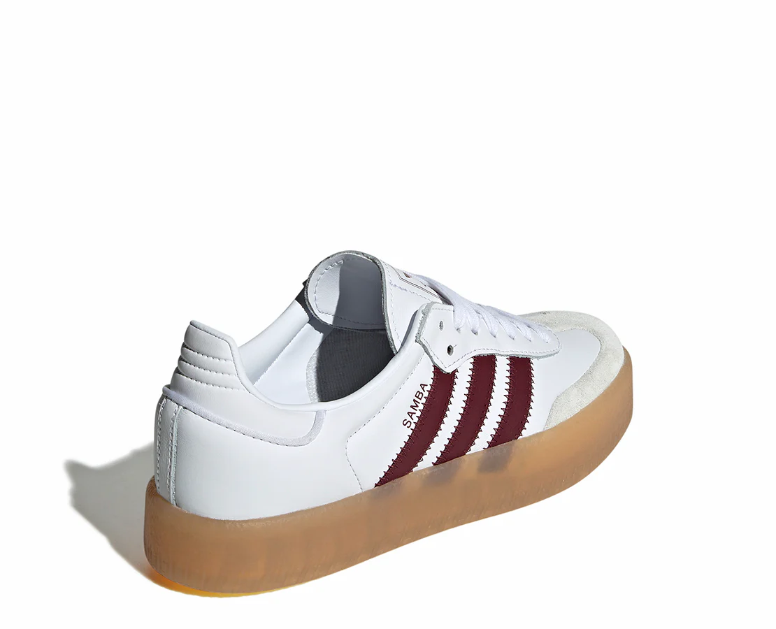 Adidas Sambae Cloud White & Shadow Red - Image 3