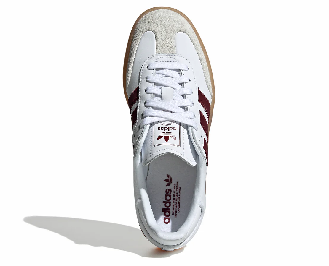 Adidas Sambae Cloud White & Shadow Red - Image 4
