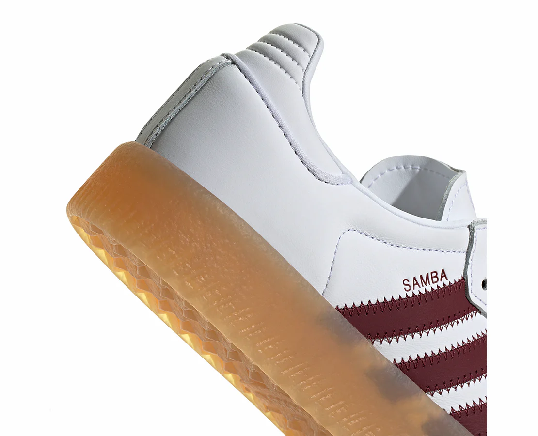 Adidas Sambae Cloud White & Shadow Red - Image 7