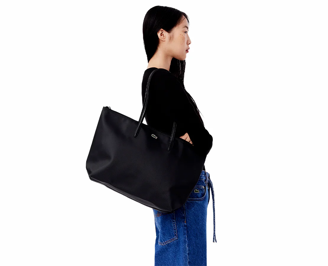 Lacoste Shopping Bag L Black - Image 7