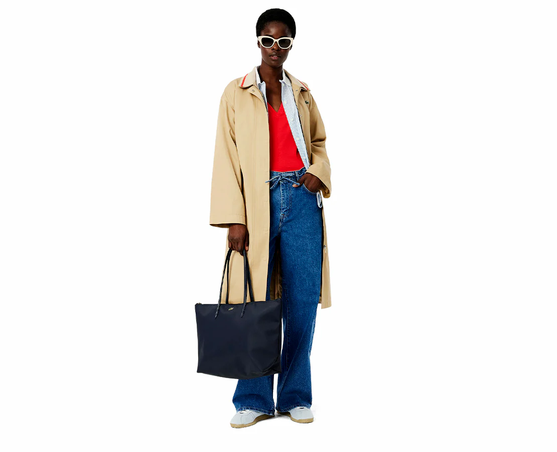 Lacoste Shopping Bag L Navy - Image 2