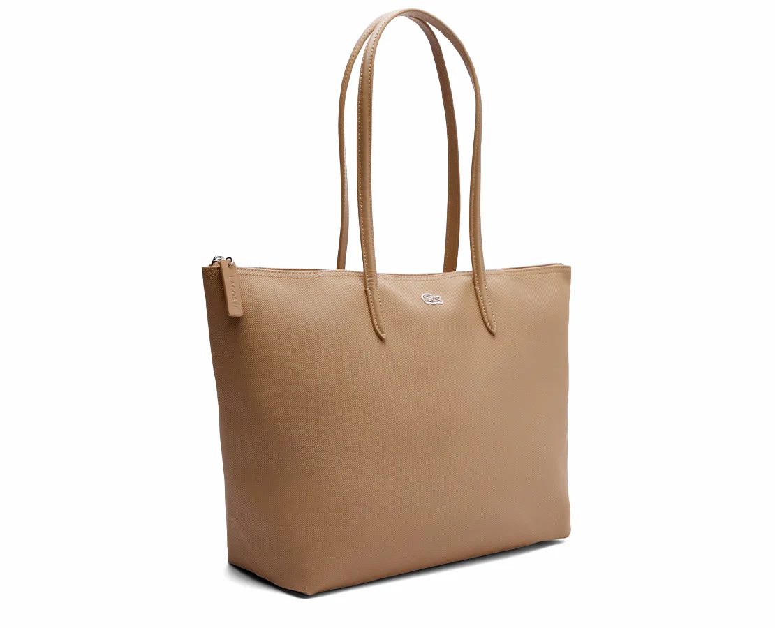Lacoste Shopping Bag L Beige Brown - Image 4
