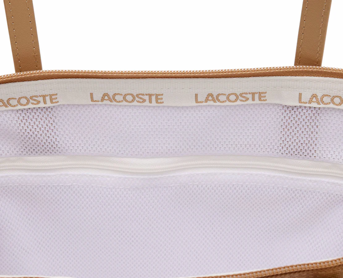 Lacoste Shopping Bag L Beige Brown - Image 5