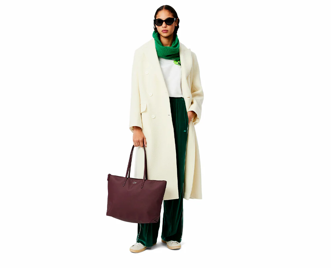 Lacoste Shopping Bag L Bordeaux - Image 2