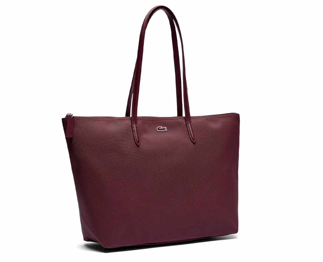 Lacoste Shopping Bag L Bordeaux - Image 4
