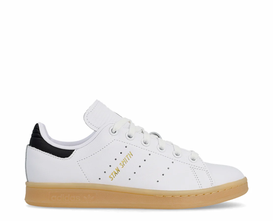 Adidas Stan Smith White Black Gold