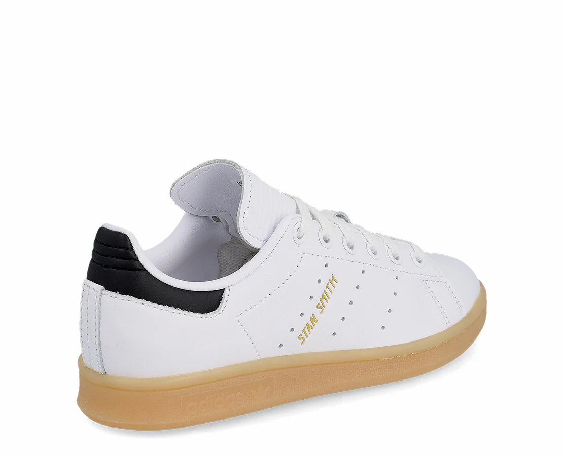 Adidas Stan Smith White Black Gold - Image 3