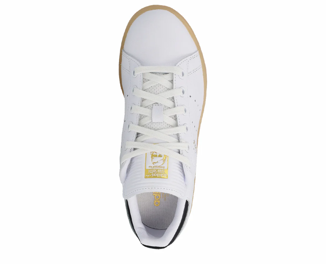 Adidas Stan Smith White Black Gold - Image 4