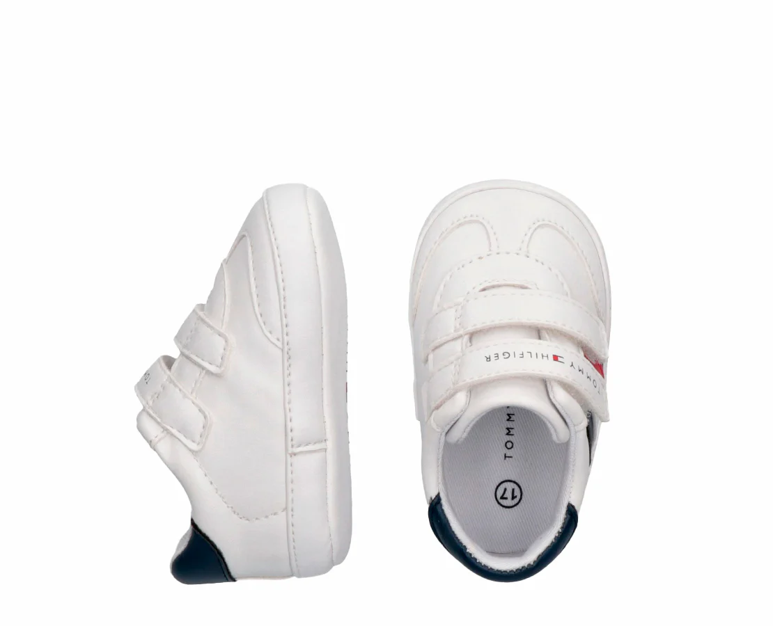 Tommy Hilfiger Stripe Low Cut Velcro Crib - Image 3
